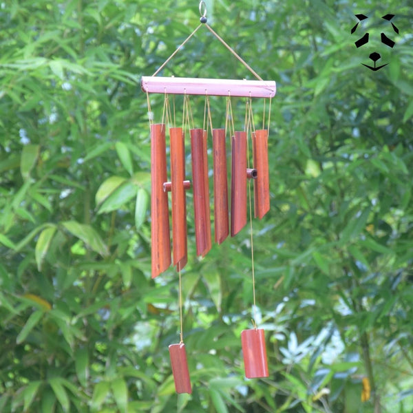 Carillon bambou feng shui : Carillon énergétique 7 chakras Le pouvoir des  pierres
