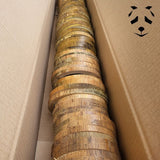 Lot de Rondelles de Tige de Bambou